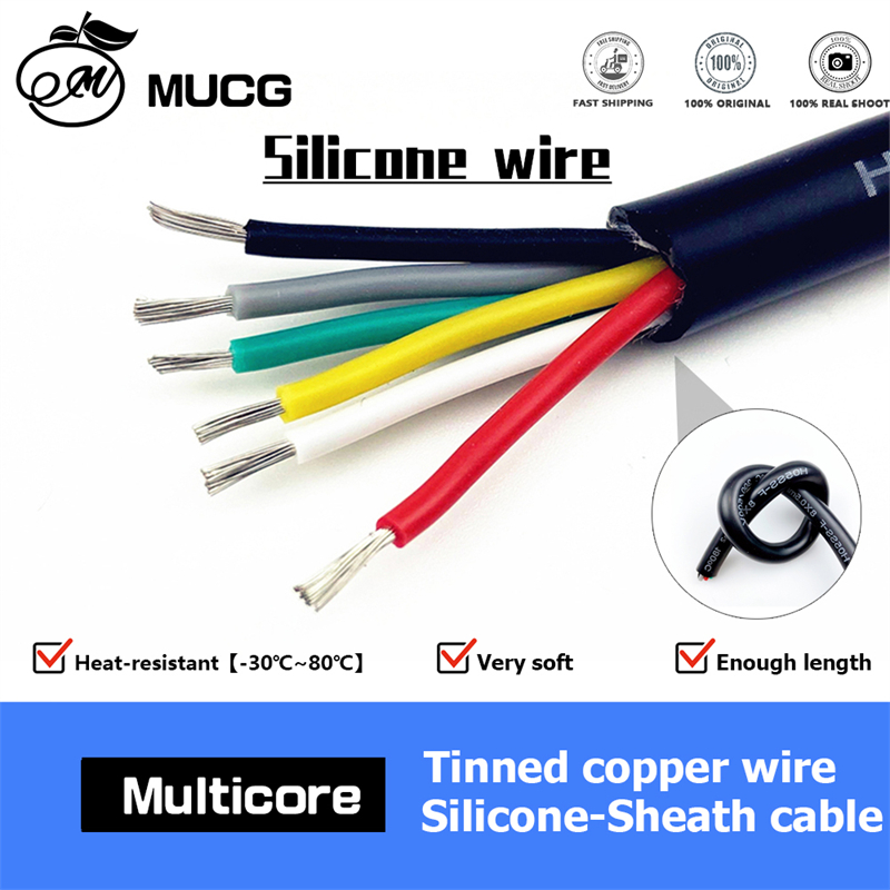 Wire 22 Gauge Copper - Heat-resistant Silicone Wire Sheath Cable 2