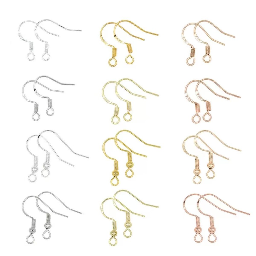 Jewelry Making Wire - Gold Plated Earring Hooks 100PCS Ear