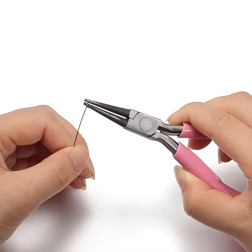 Jewelry Plier Set - Pink Color Splicing And Fixing Jewelry