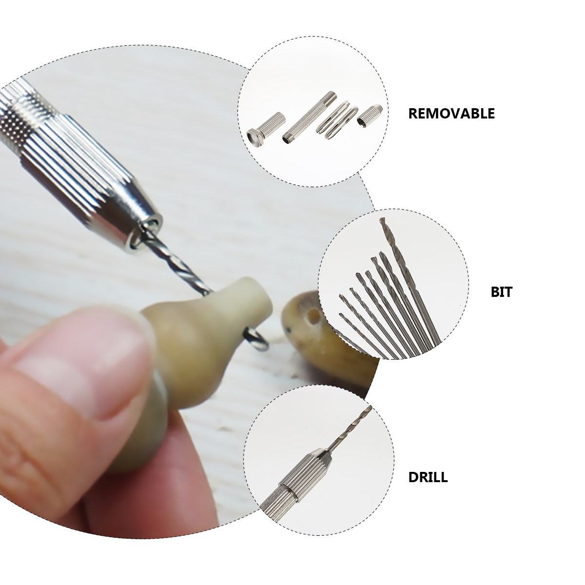 Hand Drill Needle Vise for Jew - Jewelry Making Vise ulasan dan harga