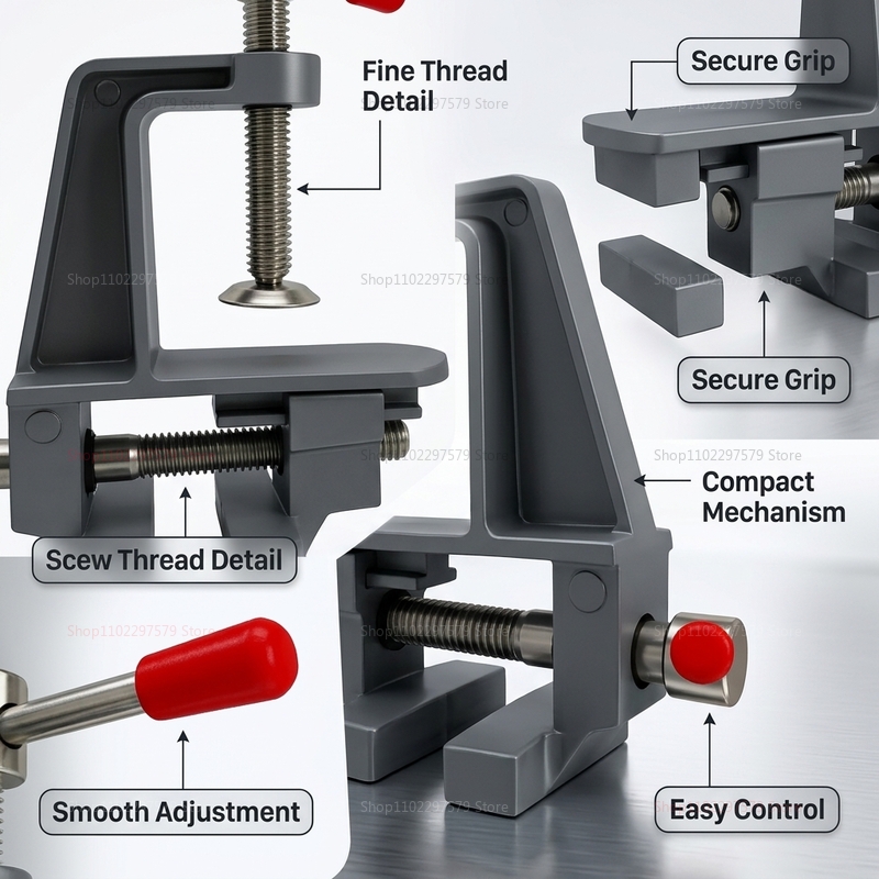 Aluminum Mini Table Bench Vice - Jewelry Making Vise ulasan dan harga
