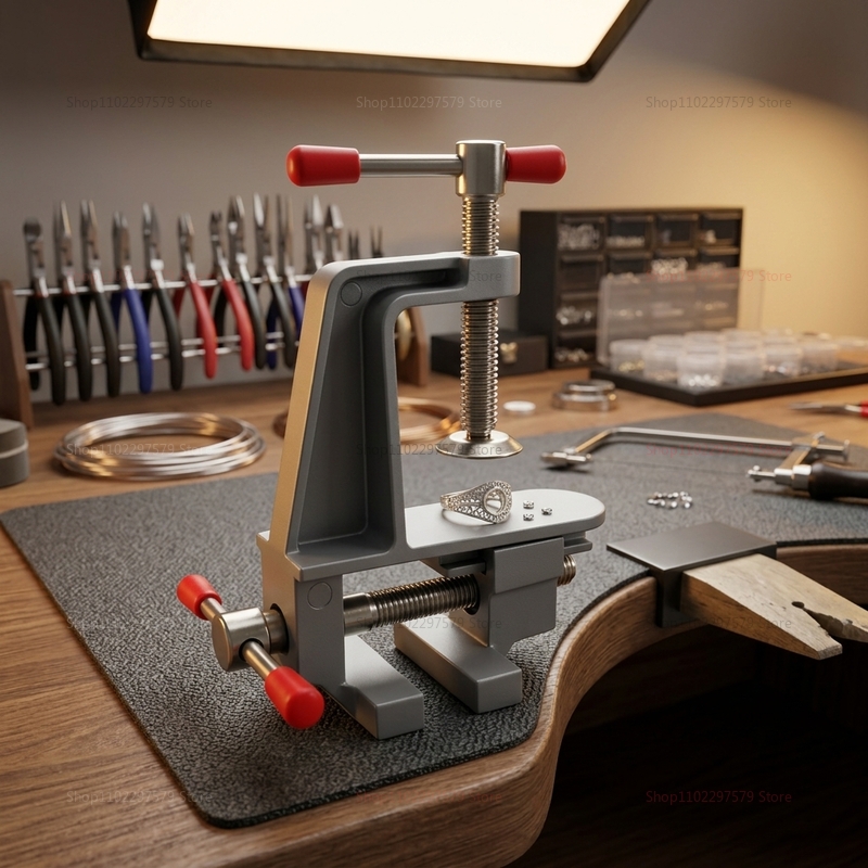 Aluminum Mini Table Bench Vice - Jewelry Making Vise ulasan dan harga