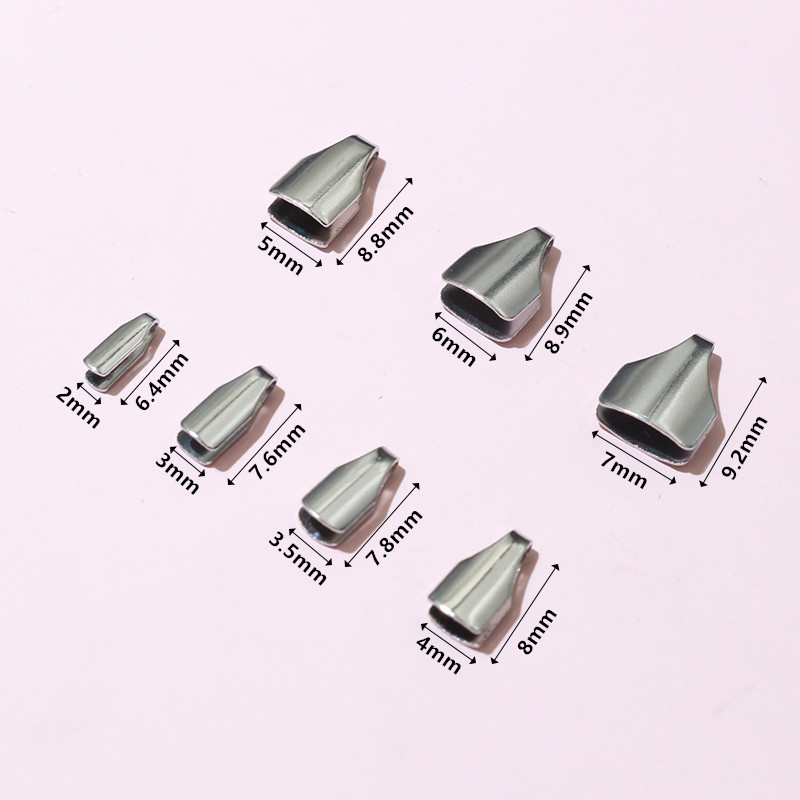 100pcs Stainless Steel 2-7mm F - Jewelry Making Equipment ulasan dan harga