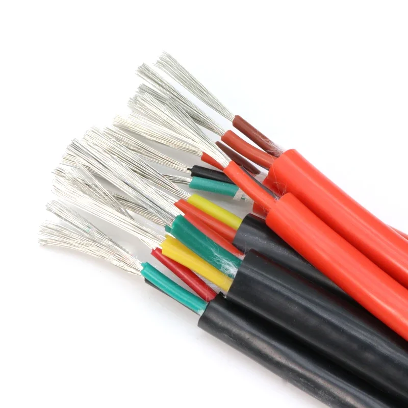 1/5M 2 3 4 5 Cores Flexible Si - Wire 22 Gauge Copper ulasan dan harga