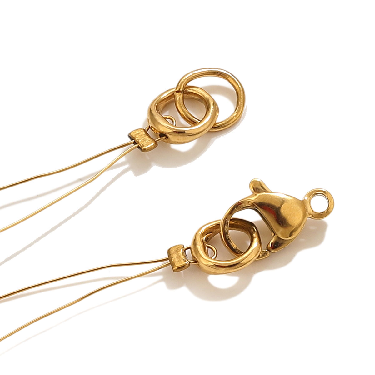 20pcs Stainless Steel Clasps E - Jewelry Making Equipment ulasan dan harga