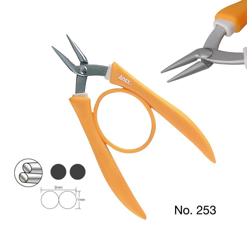 ANEX 253 Double Round Nose Pli - Jewelry Making Round Nose Pliers ulasan dan harga