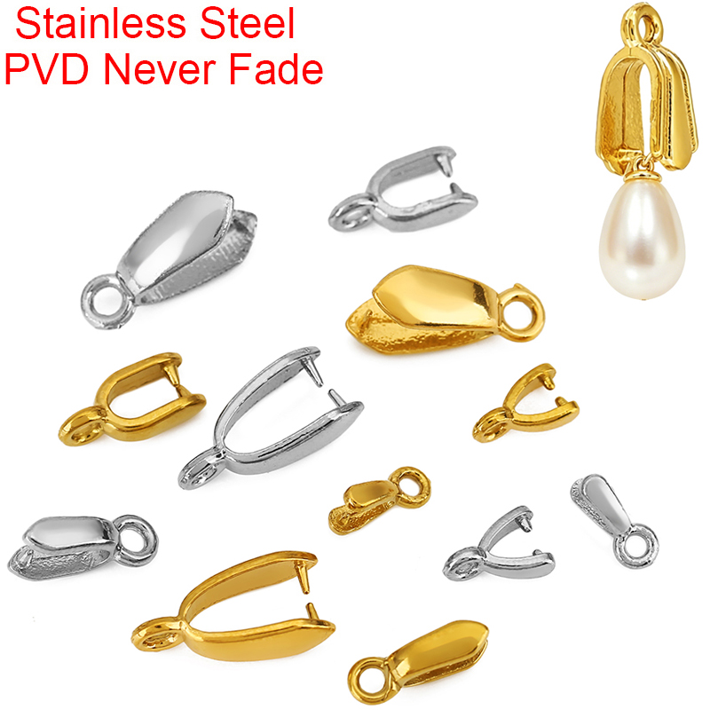 5pcs Stainless Steel Pendants  - Jewelry Making Necklaces ulasan dan harga