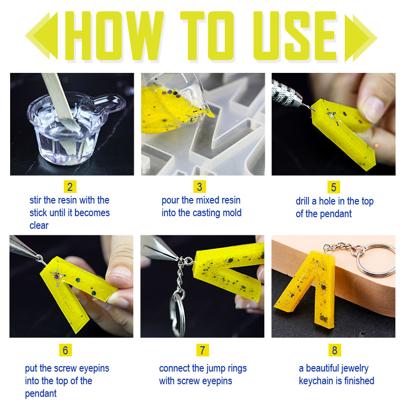 Alphabet Epoxy Resin Mold Kit  - Jewelry Making Uv Resin Kit ulasan dan harga
