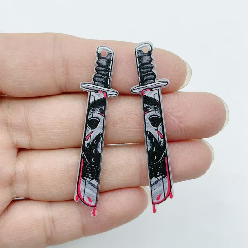 10 pieces of acrylic jewelry H - Jewelry Making Necklaces ulasan dan harga