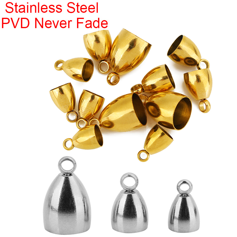 10pcs PVD Never Fade Stainless - Jewelry Making Necklaces ulasan dan harga