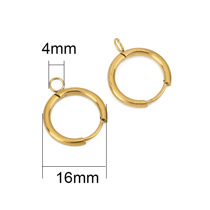 10pcs PVD Never Fade Earrings  - Jewelry Making Wire ulasan dan harga