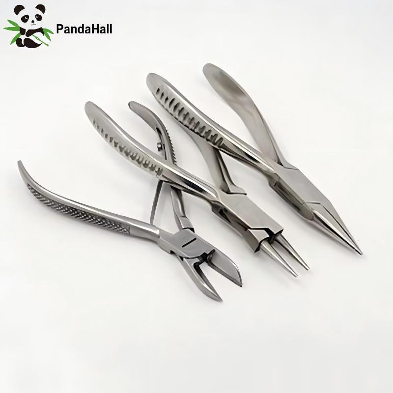 PandaHall 3pcs/set Carbon Stee - Jewelry Plier Set ulasan dan harga
