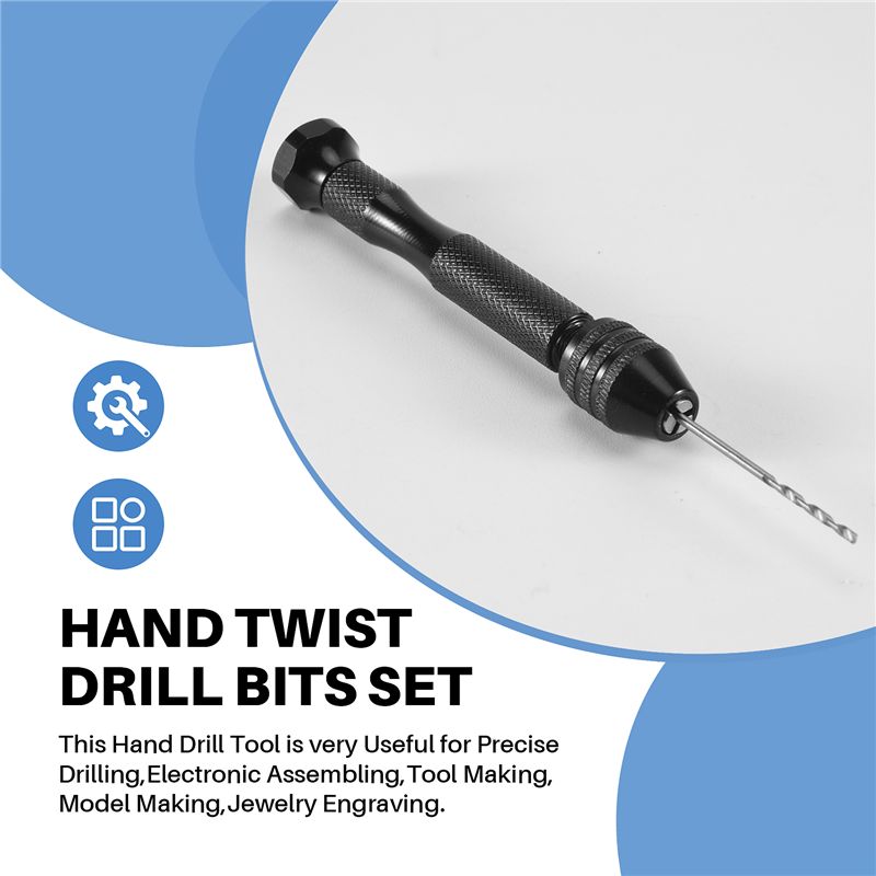 [NEW!A93G】 Hand Drill Set Prec - Jewelry Making Vise ulasan dan harga