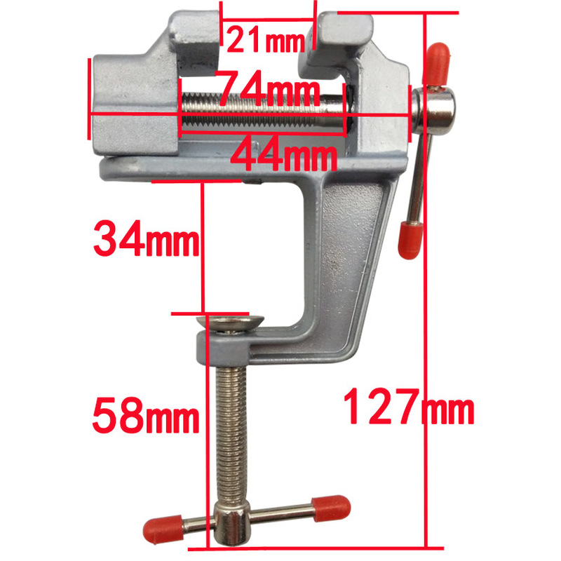 Aluminum Mini Table Clamp Smal - Jewelry Making Vise ulasan dan harga