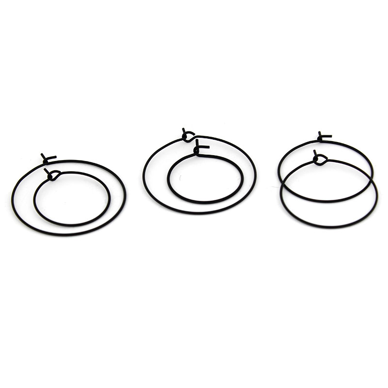 20Pcs 20mm 25mm 30mm Stainless - Jewelry Making Hoops ulasan dan harga