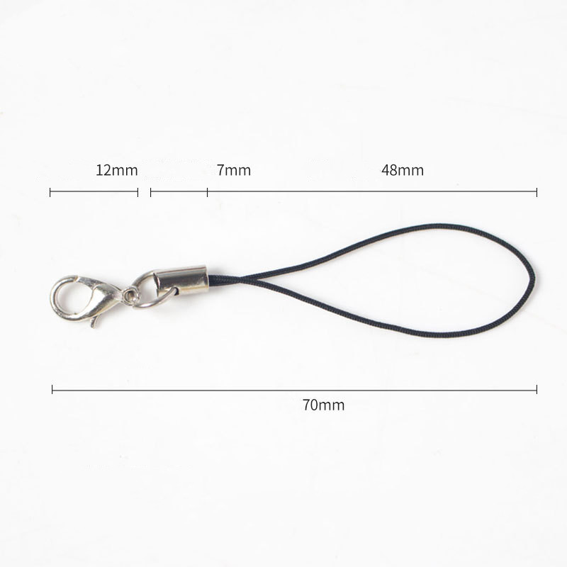 50/100Pcs Black White Strap Ch - Jewelry Making Equipment ulasan dan harga