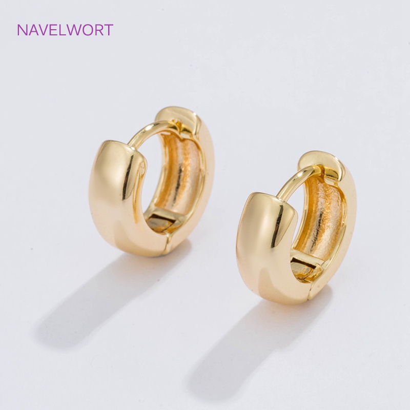6 Sizes Gold Plated Circle Hoo - Jewelry Making Hoops ulasan dan harga