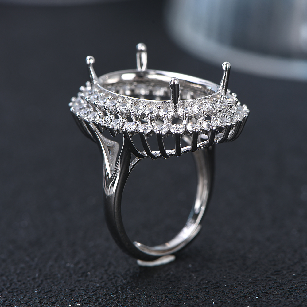 13x18mm S925 Sterling Silver R - Jewelry Making With Stones ulasan dan harga