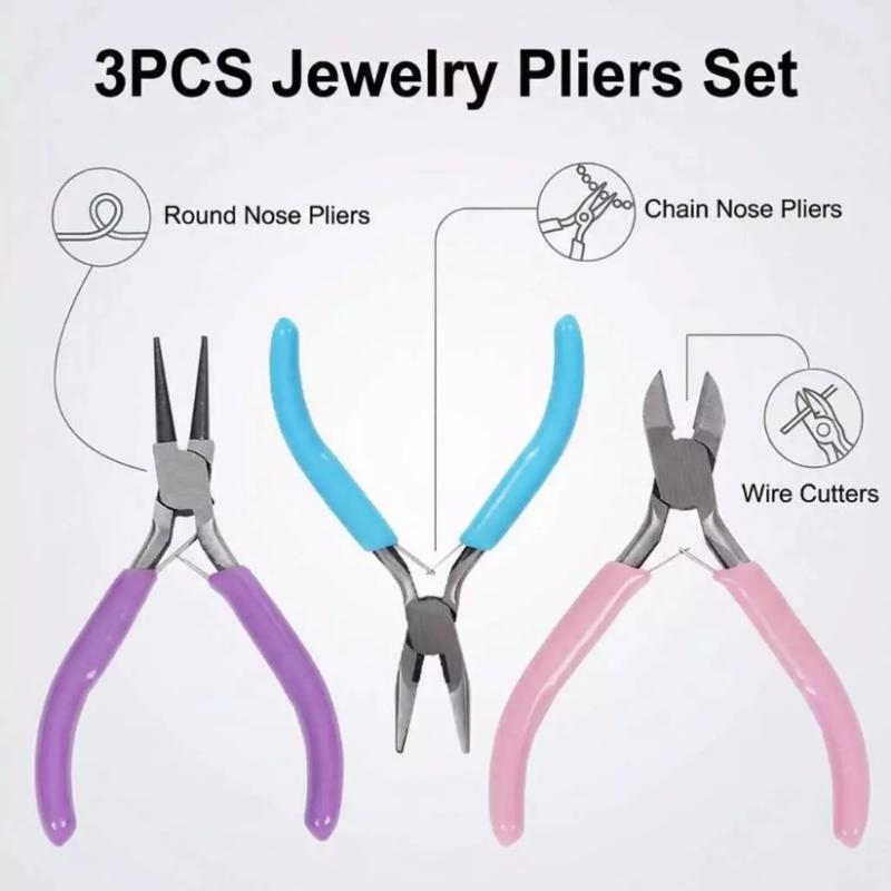 【L】1/3PCS Jewelry Making Plier - Jewelry Making Round Nose Pliers ulasan dan harga
