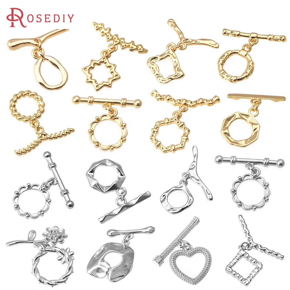 6 Sets 18K Gold Color Brass Ro - Jewelry Making Pieces ulasan dan harga