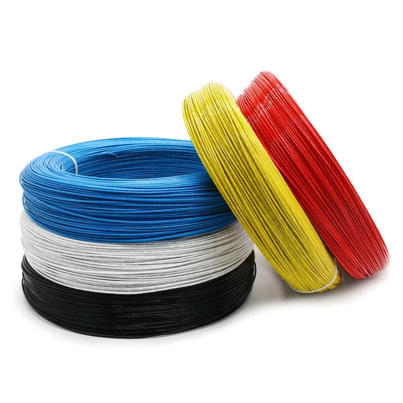 1M/5M UL1332 PTFE Wire 30/28/2 - Wire 22 Gauge Copper ulasan dan harga