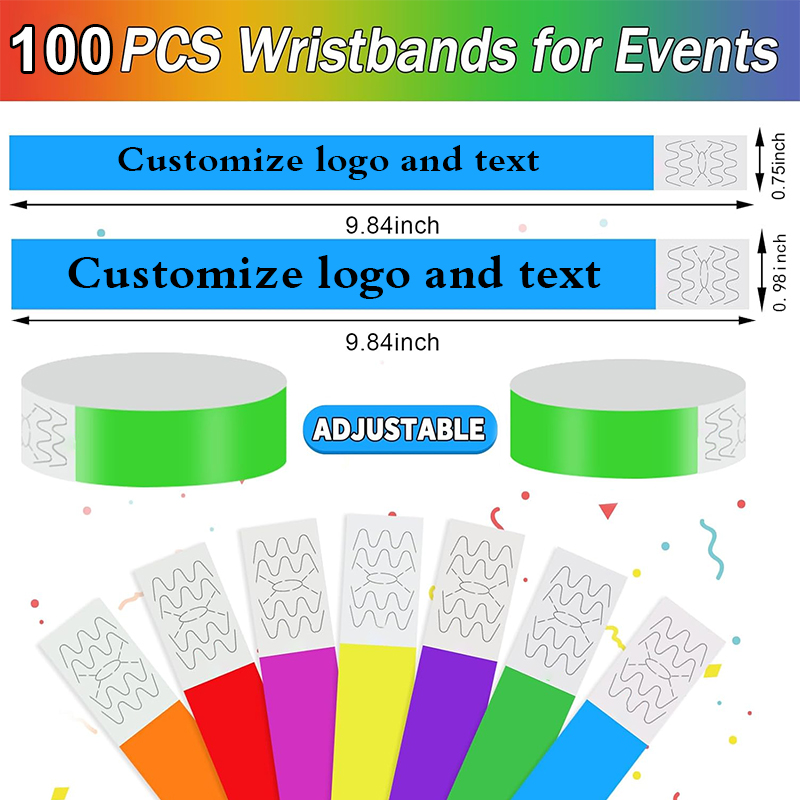 Custom Wristband Paper Tickets - Making Custom Jewelry ulasan dan harga