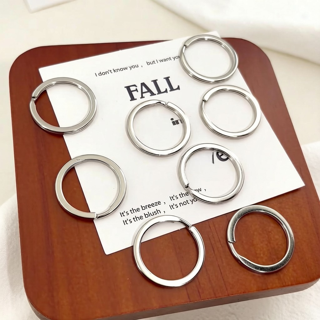 10/20/100pcs Metal Key Rings 1 - Jewelry Making Hoops ulasan dan harga