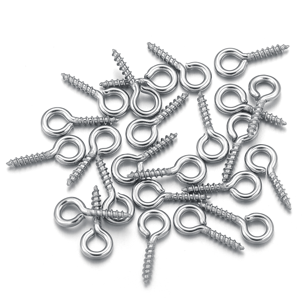 100pcs/lot Stainless Steel Min - Jewelry Making Drill ulasan dan harga