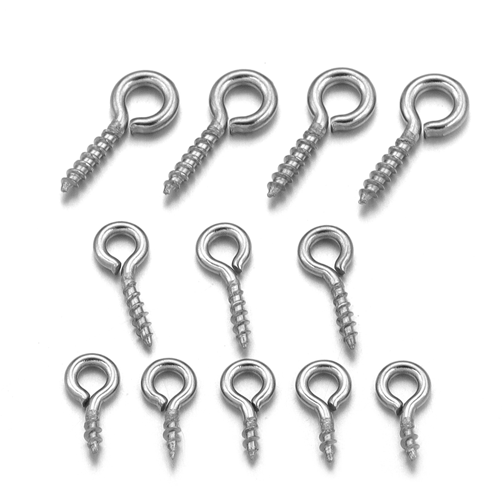 100pcs/lot Stainless Steel Min - Jewelry Making Drill ulasan dan harga