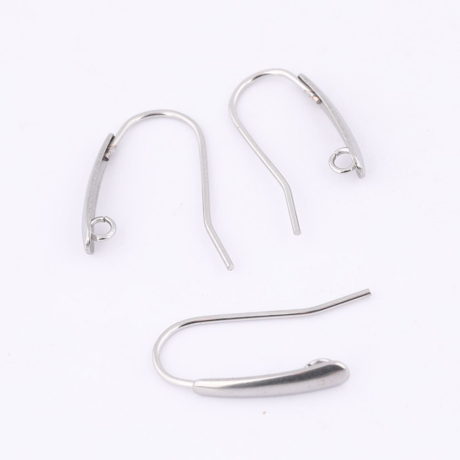 40pcs Stainless Steel Earring  - Jewelry Making Wire ulasan dan harga