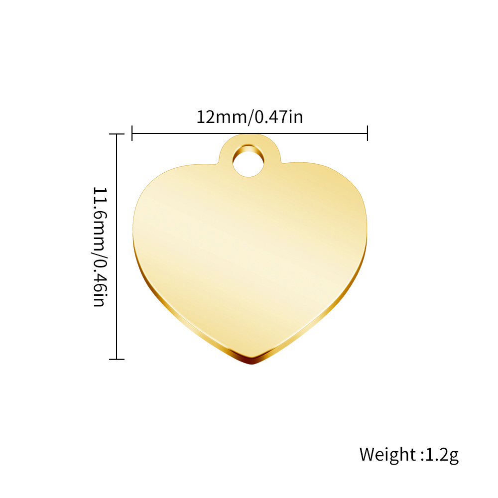 20pcs/Lot Stainless Steel Cust - Making Custom Jewelry ulasan dan harga