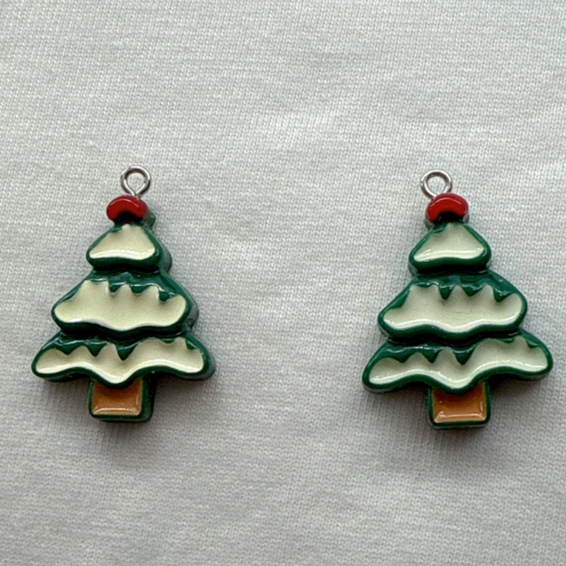 10pcs Christmas Cartoon Series - Jewelry Making Necklaces ulasan dan harga
