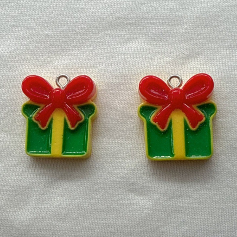 10pcs Christmas Cartoon Series - Jewelry Making Necklaces ulasan dan harga