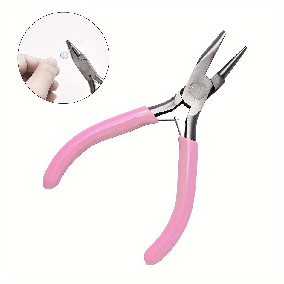 A 12.7 cm round-nose pliers, w - Jewelry Making Round Nose Pliers ulasan dan harga