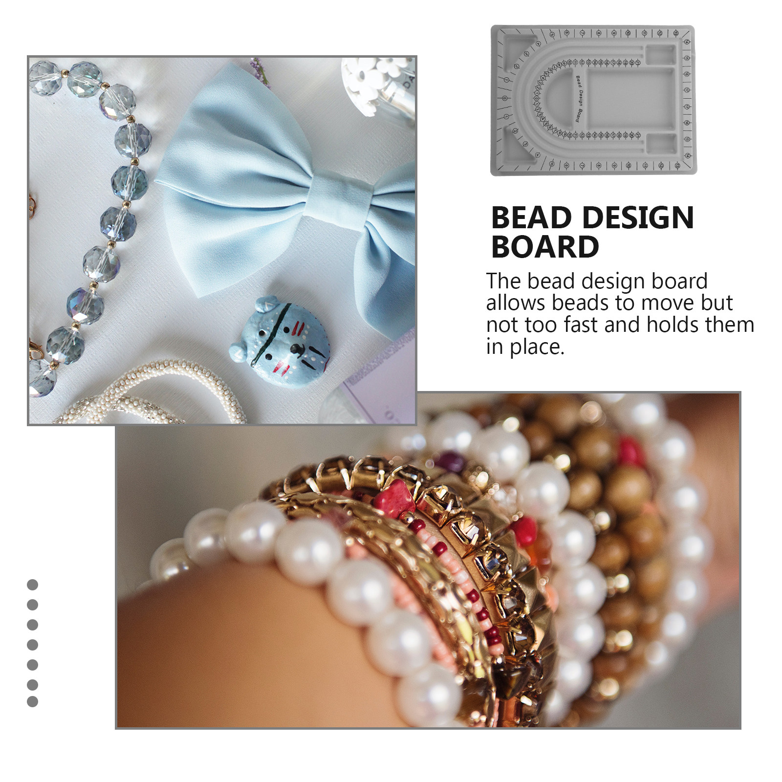 2Pcs Bead Design Board Jewelry - Jewelry Making Necklaces ulasan dan harga