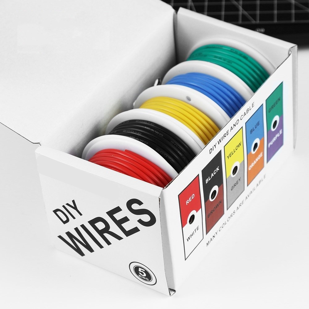 20-24AWG Electric Wire Flexibl - Wire 22 Gauge Copper ulasan dan harga
