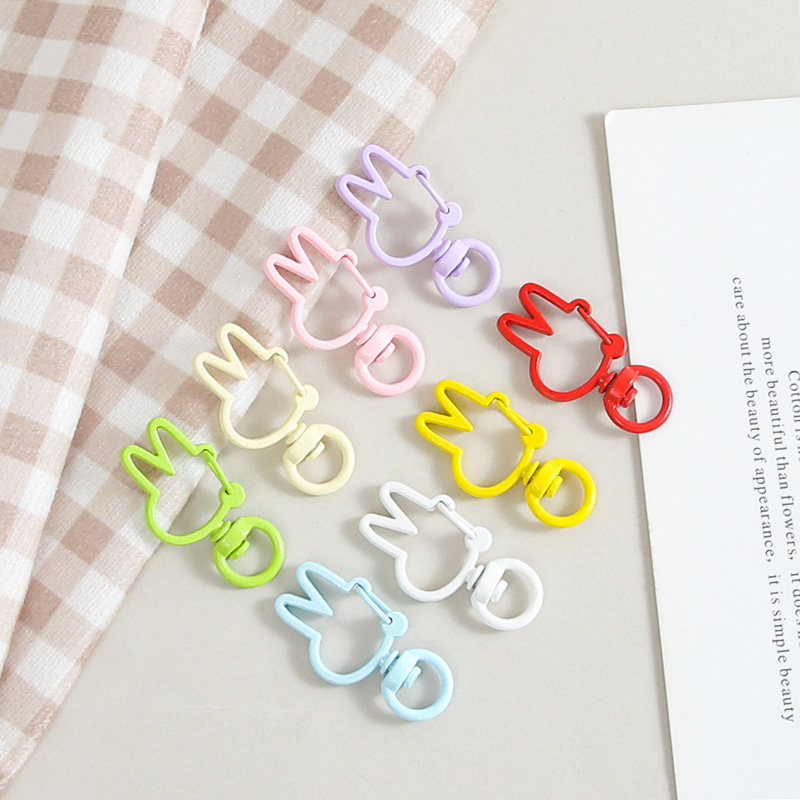 Unique 10Pcs/Pack Rabbit Buckl - Jewelry Making Hoops ulasan dan harga