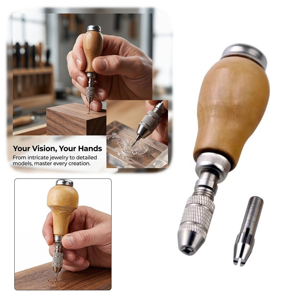 Wooden Comfort Shape Handle Pi - Jewelry Making Vise ulasan dan harga