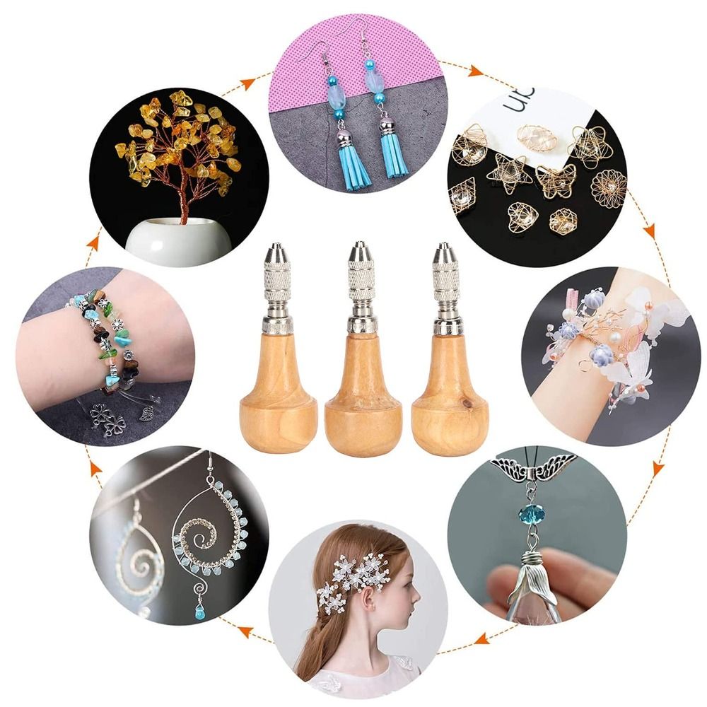 Wooden Comfort Shape Handle Pi - Jewelry Making Vise ulasan dan harga